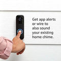 Blink Video Doorbell + 1 Outdoor 4 smart security camera (4th Gen) with Sync Module 2 (Refurbished) by DailySale