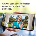 Blink Video Doorbell + 1 Outdoor 4 smart security camera (4th Gen) with Sync Module 2 (Refurbished) by DailySale