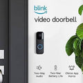 Blink Video Doorbell + 1 Outdoor 4 smart security camera (4th Gen) with Sync Module 2 (Refurbished) by DailySale