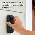 Blink Video Doorbell + 1 Outdoor 4 smart security camera (4th Gen) with Sync Module 2 (Refurbished) by DailySale