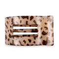 Blonde Tortoise Large Flat Rectangle Hair Clip by TELETIES