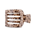 Blonde Tortoise Large Flat Square Hair Clip by TELETIES