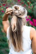 Blonde Tortoise Large Flat Square Hair Clip by TELETIES