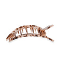 Blonde Tortoise Large Flat Square Hair Clip by TELETIES