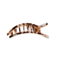 Blonde Tortoise Medium Flat Rectangle Hair Clip by TELETIES