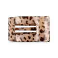 Blonde Tortoise Medium Flat Rectangle Hair Clip by TELETIES