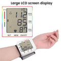 Blood Pressure Monitor Large LCD Display and Adjustable Wrist Cuff by DailySale