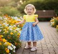 Blossom Organic Cotton Toddler Dress – Everyday Summer Dress for Girls by ozznekshoes