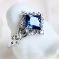 Blue Bead Decor Ring by DailySale