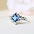 Blue Bead Decor Ring by DailySale