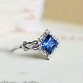 Blue Bead Decor Ring by DailySale