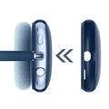 Blue Liquid Silicone Cover Case - Apple AirPods Max by Zerodamage Sahara Case LLC