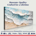 Blue Ocean Coastal Wall Art by Tailored Canvases