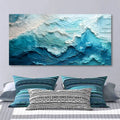 Blue Ocean Coastal Wall Art II by Tailored Canvases