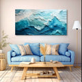 Blue Ocean Coastal Wall Art II by Tailored Canvases
