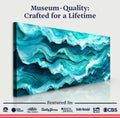 Blue Ocean Coastal Wall Art III by Tailored Canvases