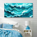Blue Ocean Coastal Wall Art III by Tailored Canvases