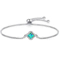 Blue Opal Adjustable Bolo Charm Bracelets by DailySale