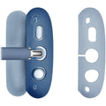 Blue Silicone Combo Kit Case - Apple AirPods Max Headphones by Zerodamage Sahara Case LLC