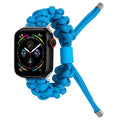 Outdoors Survival Rope Apple Watch Armband Series 11/10/9/8/7/6/5/4/ SE / Ultra 1/2/3 by Arleathercraft