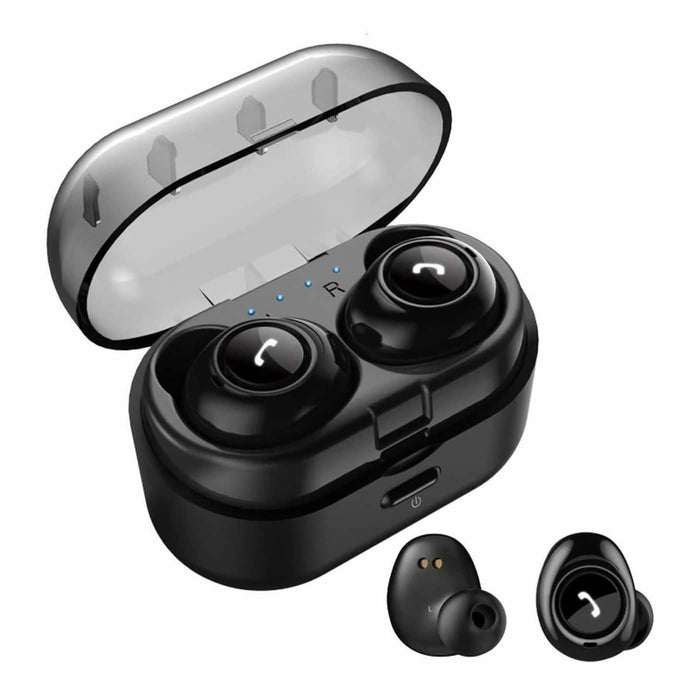 Bluetooth 5.0 Mini Earbuds Headset Wireless Earphones by DailySale