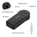 Bluetooth 5.0 Receiver and Transmitter Adapter with 3.5mm Jack by DailySale