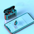 Bluetooth 5.0 True Wireless Earbuds With Built-In Mic by DailySale
