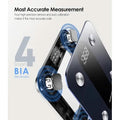 Bluetooth Digital Bathroom Scale with Heart Rate Tracking High-precision BMI Smart Scale by DailySale