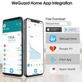 Bluetooth Digital Bathroom Scale with Heart Rate Tracking High-precision BMI Smart Scale by DailySale