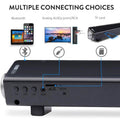 Bluetooth Sound Bar Wired and Wireless Mini Home Theater Audio by DailySale