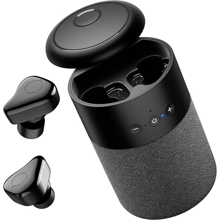 Bluetooth Speakers and Wireless Earbuds Combo by DailySale