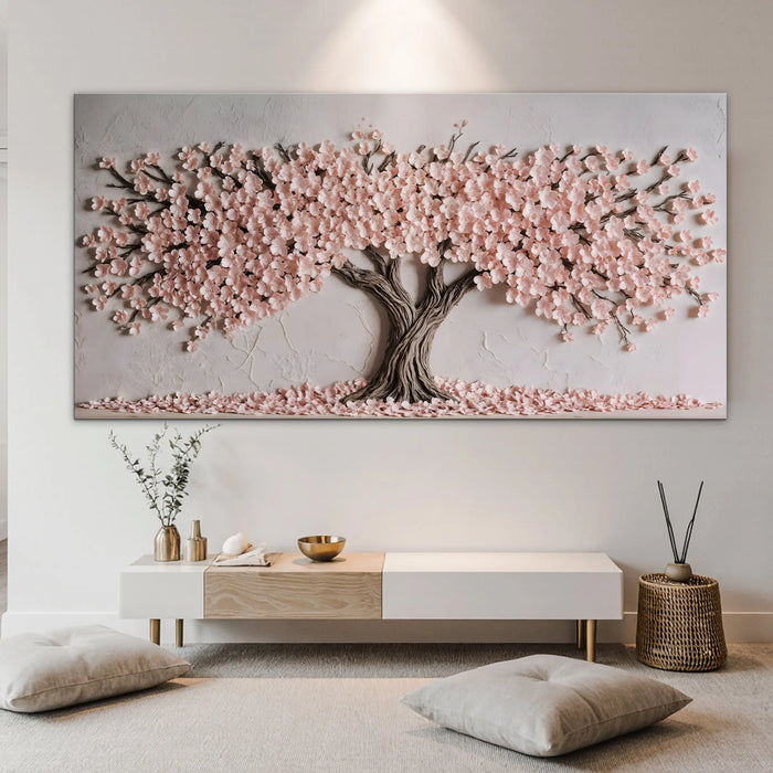 Blush Blossom Wall Art by Tailored Canvases