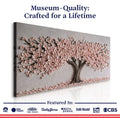 Blush Blossom Wall Art by Tailored Canvases