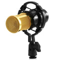BM-800 Condenser Sound Recording Microphone with Shock Mount for Radio Braodcasting by DailySale