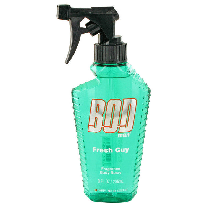 Bod Man Fresh Guy by Parfums De Coeur Fragrance Body Spray 8 oz for Men by Avera Group