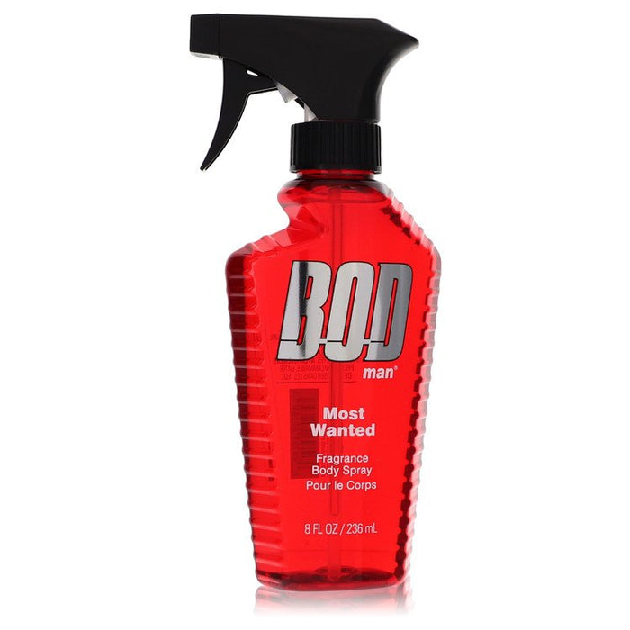 Bod Man Most Wanted by Parfums De Coeur Fragrance Body Spray 8 oz for Men by Avera Group