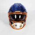 Bo Nix Signed Broncos Full-Size Authentic On-Field Chrome Alternate Speedflex Helmet (Beckett) by Price Is Right Miami