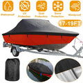 Boat Cover 210D Waterproof Dustproof Trailerable Boat Protector by DailySale