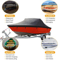 Boat Cover 210D Waterproof Dustproof Trailerable Boat Protector by DailySale