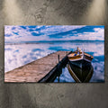 Boat Seascape Canvas Wall Art by Tailored Canvases
