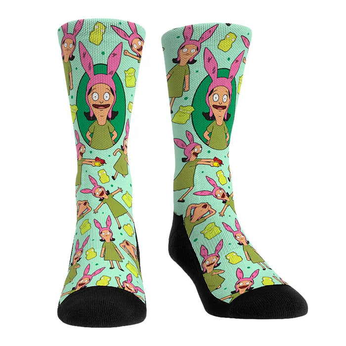 Bob's Burgers - Louise All-Over by Rock 'Em Socks