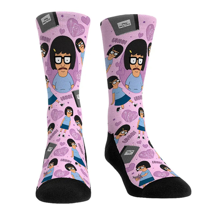 Bob's Burgers - Tina All-Over by Rock 'Em Socks