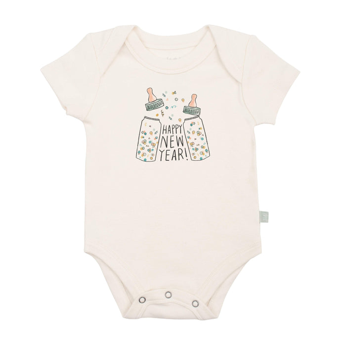 graphic bodysuit | poppin bottles by Finn + Emma