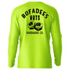 Bofadee's - Hi-Visibility UPF 50 Long Sleeve Sun Shirt