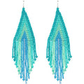 Boho Long Beaded Drop Earrings by DailySale