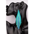 Boho Long Beaded Drop Earrings by DailySale