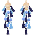 Boho Long Tassel Fringe Earrings by DailySale