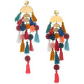 Boho Long Tassel Fringe Earrings by DailySale