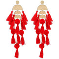 Boho Long Tassel Fringe Earrings by DailySale