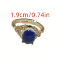 Boho Style Color Changing Mood Stone Cuff Rings by DailySale